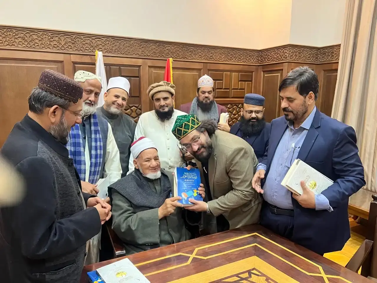 Meeting with Professor Dr. Hassan Al-Shafi