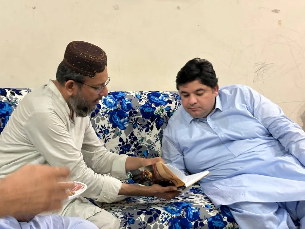 Dr. Sahibzada Uzair Mahmood Al-Azhari Holds Special Sitting with MNA Mian Saad Waseem Sheikh (Parliamentary Secretary for Finance & Revenue)